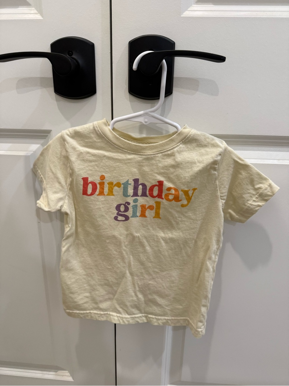 Birthday Girl Cream Short-Sleeve Tee